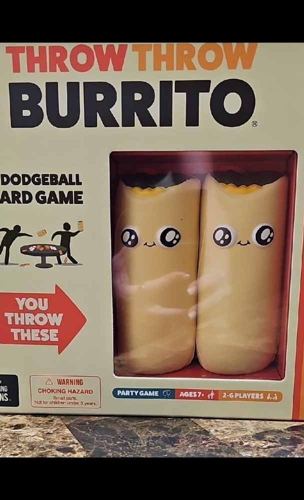 Throw Throw Burrito Card Game - Tan